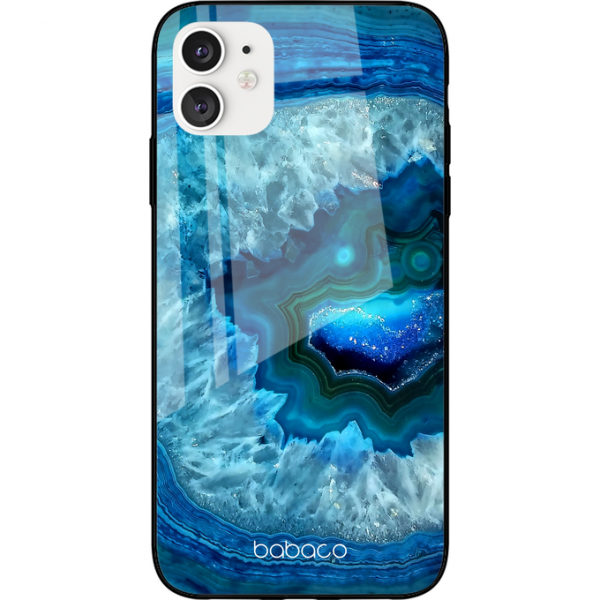 Husa Sticla Iphone 11 Babaco Marble